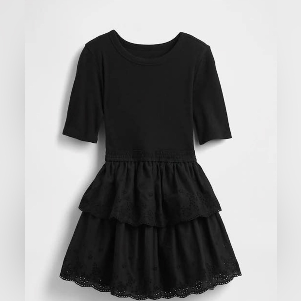 Kids Girl Black Dress